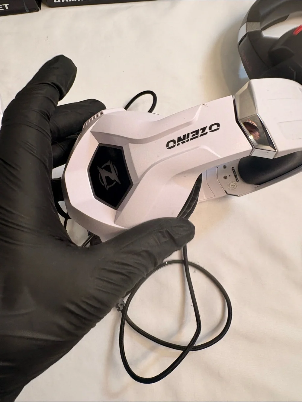 Ozeino White ZW1 Gaming Headset with Microphone